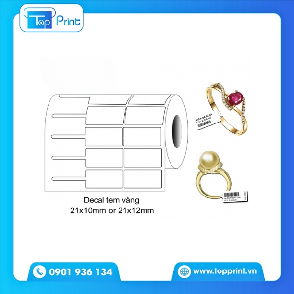 Tem Vàng Bảo Hành Chính Hãng