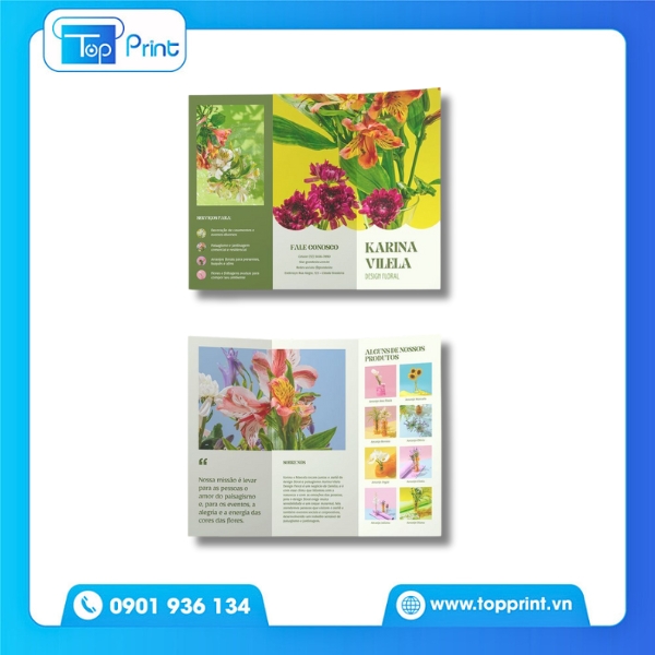 Brochure giới thiệu sản phẩm thời trang – Thiết kế ấn tượng