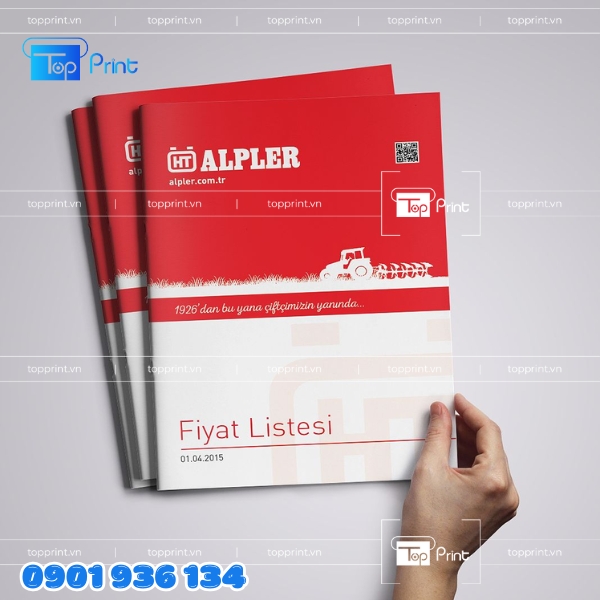 Thiết kế catalogue xe hơi cao cấp – in offset chuẩn màu