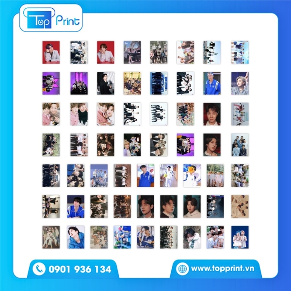 BTS Stickers Dán Gương, Trang Trí Phòng Siêu Xịn