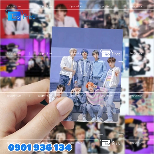 Sticker BTS Dán Quà Tặng – In Nhỏ Gọn Đáng Yêu