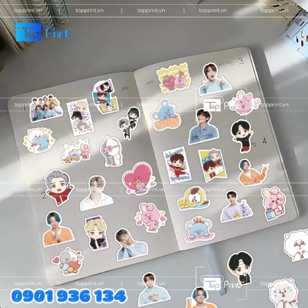 Sticker BTS Theo Tên Gọi Fan Đặt – Thiết Kế Và In Ấn
