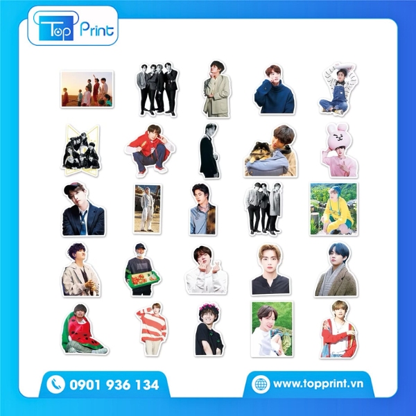 In BTS Stickers Không Giới Hạn Ý Tưởng – ARMY Thỏa Sức Sáng Tạo