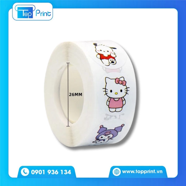 In Sticker Cuộn Cho Đơn Gói Hàng – Giá Ưu Đãi