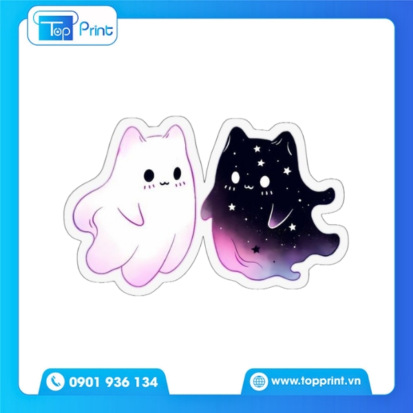Sticker Galaxy Lấp Lánh – In Ấn Chất Lượng Từ Topprint