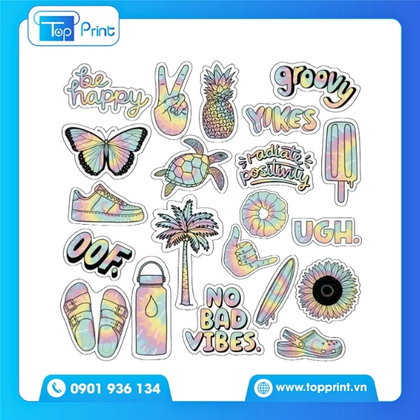 Khám Phá Vũ Trụ Với Bộ Sticker Galaxy Độc Đáo