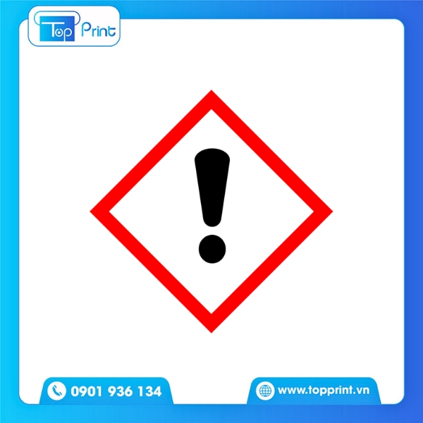 In Tem Cảnh Báo Nguy Hiểm Trên Sản Phẩm Thực Phẩm