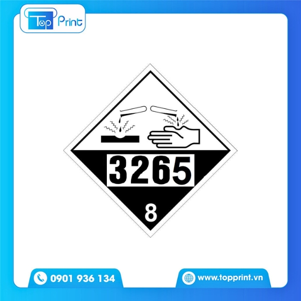 Tem Cảnh Báo Nguy Hiểm Nhiệt Độ Cao Trong In Ấn