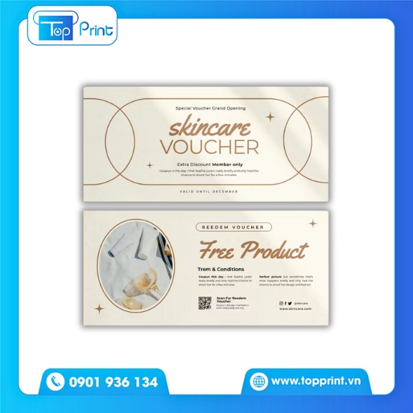 Voucher spa ưu đãi tháng – Mẫu thiết kế dùng lại