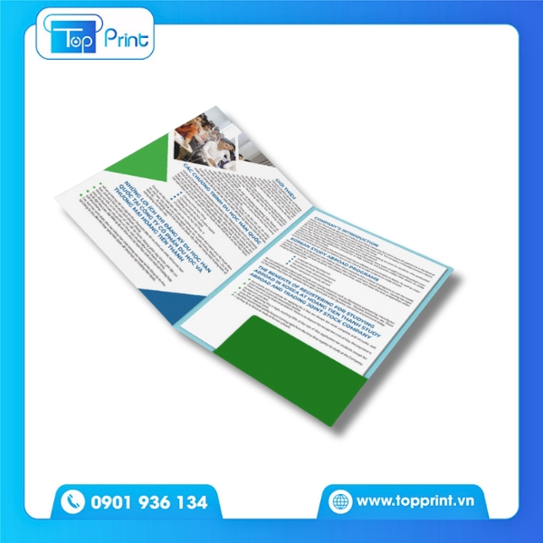 Brochure dành cho trung tâm tư vấn du học quốc tế
