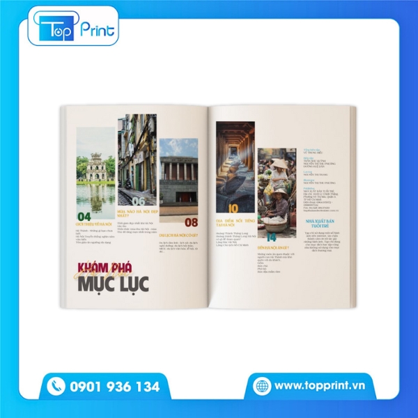 Catalogue Du Lịch In Offset Số Lượng Lớn