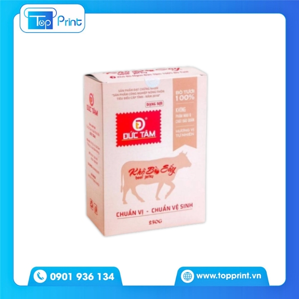 Mẫu Hộp Giấy Đựng Mứt, Hạt, Trái Cây Sấy