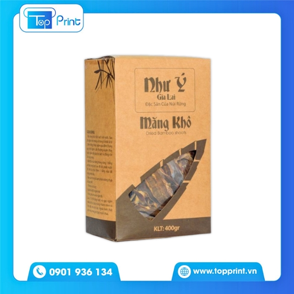 In Bao Bì Đồ Khô Số Lượng Ít Theo Yêu Cầu