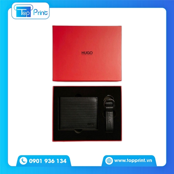 Hộp Đựng Ví Phối Carton & Giấy Couche