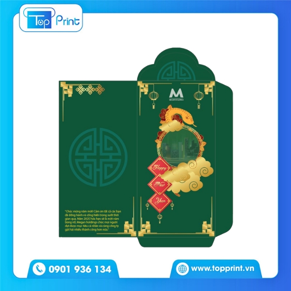 Mẫu in bao lì xì đẹp mắt cho công ty