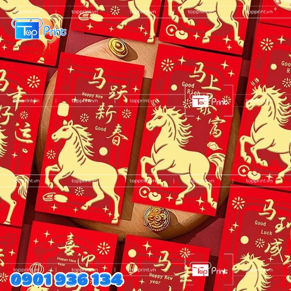 Xưởng in bao lì xì theo yêu cầu tại TP.HCM