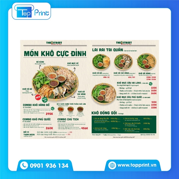 Menu Quán Nhậu 