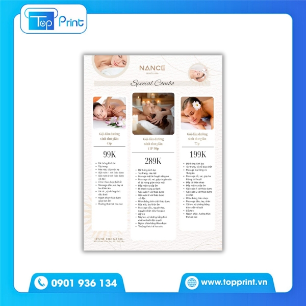 Menu Spa Cán Màng Mờ – Tăng Độ Bền Và Thẩm Mỹ