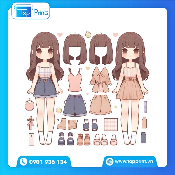 Sticker B&uacute;p B&ecirc; &ndash; Phụ Kiện Decor Kh&ocirc;ng Thể Thiếu