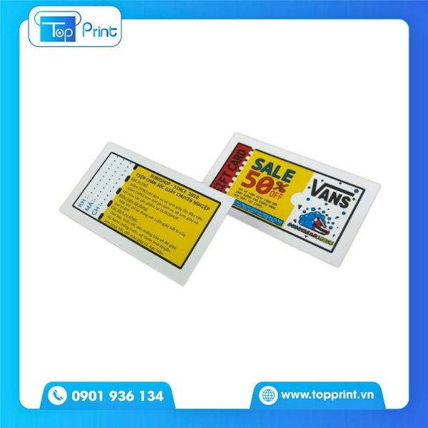 Voucher giảm giá thời trang thiết kế theo yêu cầu