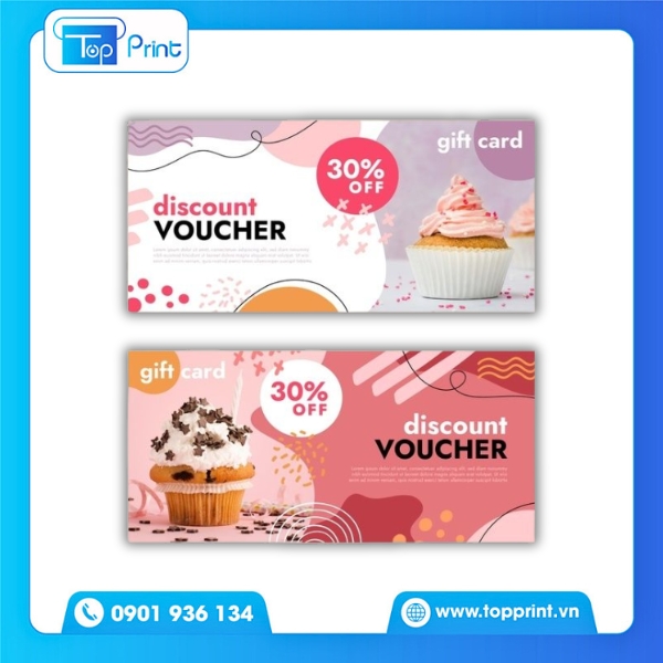 Voucher Bánh Kem Tặng Kèm Đơn Hàng Online