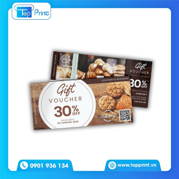 Voucher Tiệm Bánh
