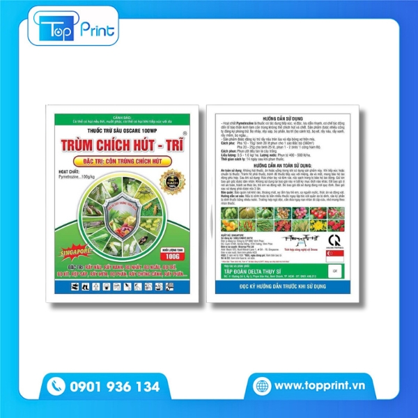 Mẫu brochure phân bón chuyên nghiệp cho đại lý
