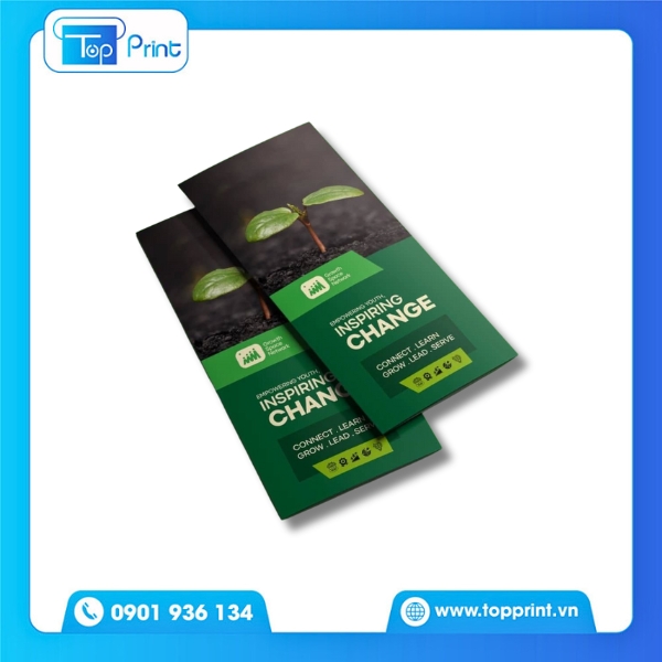 Brochure phân bón minh họa hình ảnh sản phẩm rõ nét