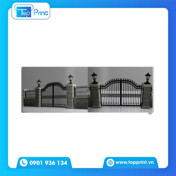 In ấn catalogue cửa sắt đẹp tại Topprint