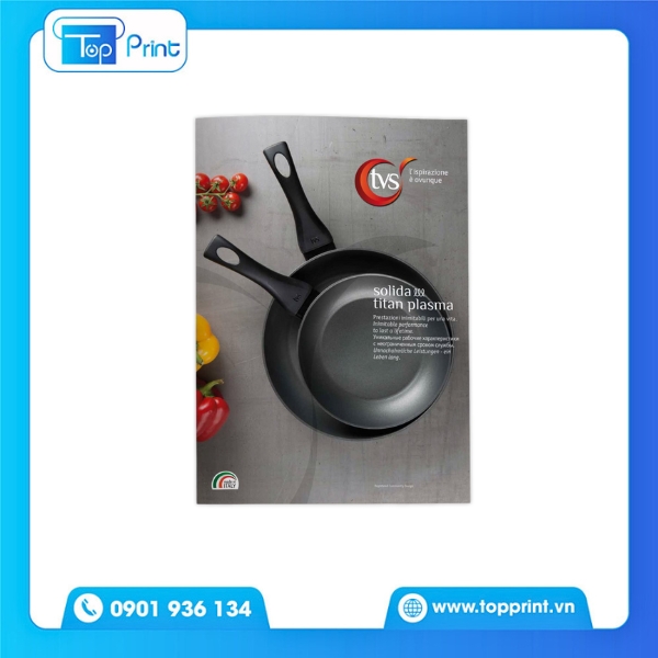 In catalogue đồ gia dụng số lượng ít tại Topprint