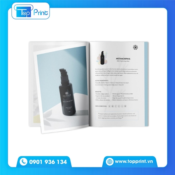 Thiết kế voucher mỹ phẩm chăm s&oacute;c t&oacute;c tại Topprint