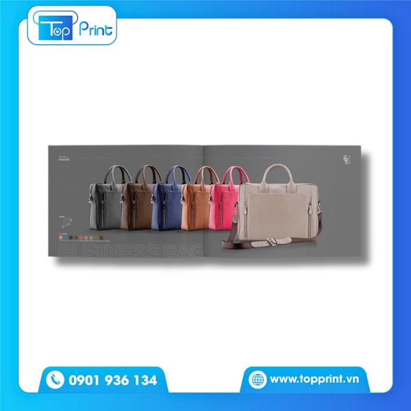 In catalogue túi xách số lượng ít