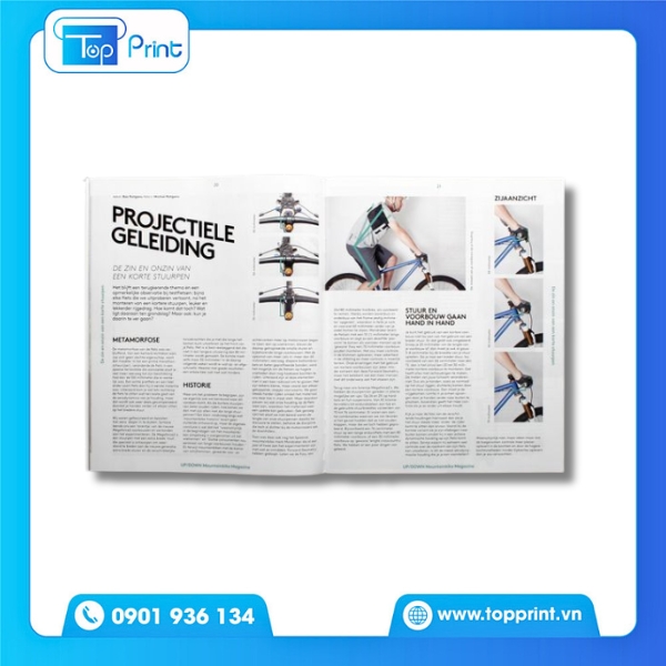 Mẫu catalogue xe đạp in nhanh số lượng ít