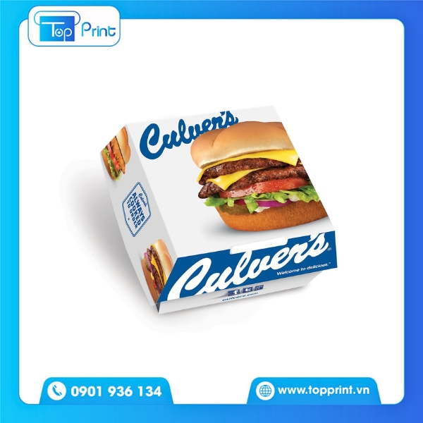 Hộp Giấy Đựng Hamburger