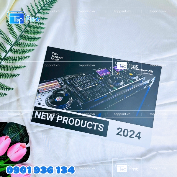 In catalogue theo mẫu thiết kế sẵn