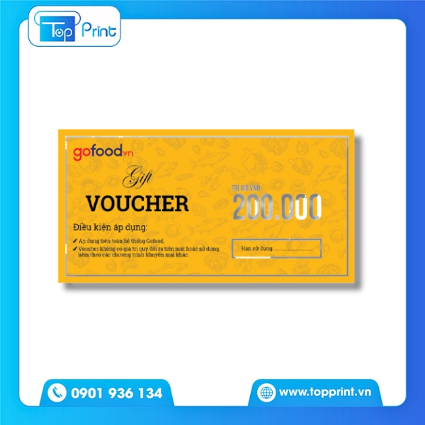 Mẫu Voucher Quà Tặng Sinh Nhật Đẹp, Bắt Mắt