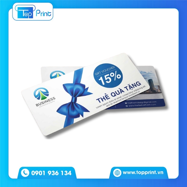 Voucher Quà Tặng Giảm Giá – In Số Lượng Lớn