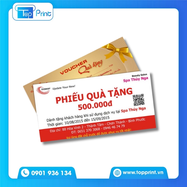 Voucher Quà Tặng 