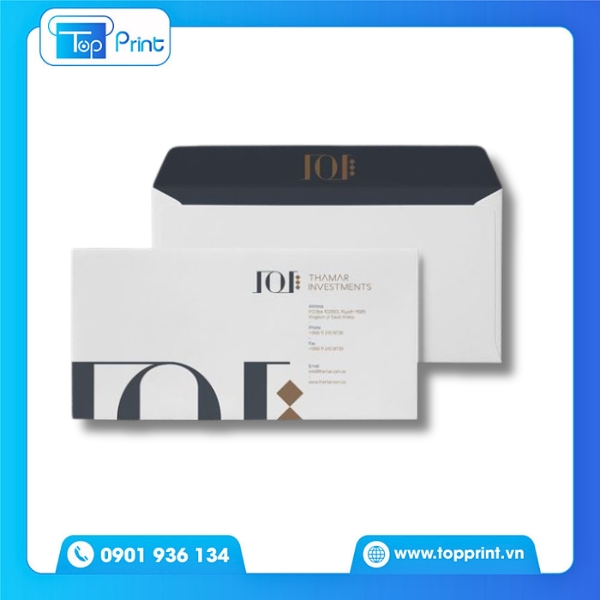 Mẫu bao thư bưu điện d&aacute;n keo sẵn