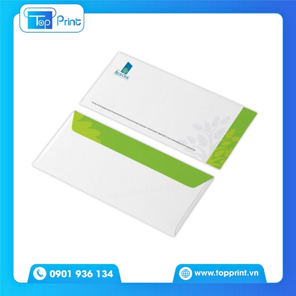 Mẫu bao thư c&ocirc;ng ty d&ugrave;ng cho hồ sơ doanh nghiệp