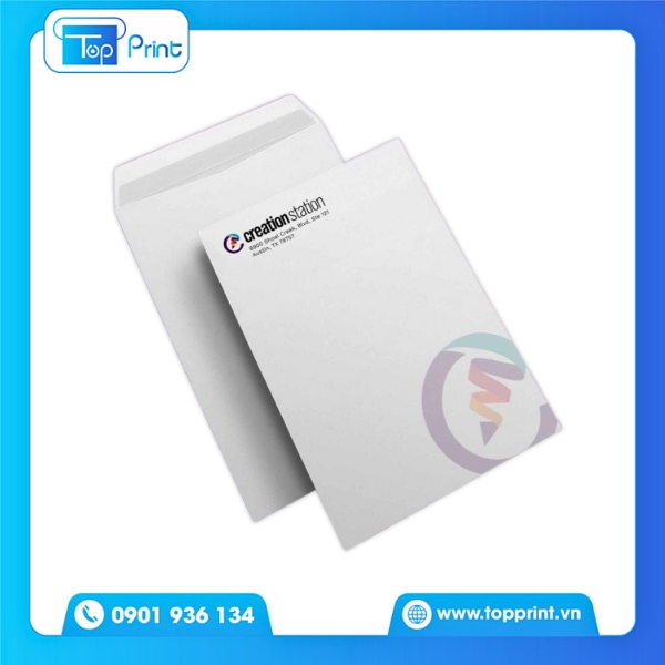 Mẫu bao thư c&ocirc;ng ty bo g&oacute;c mềm mại