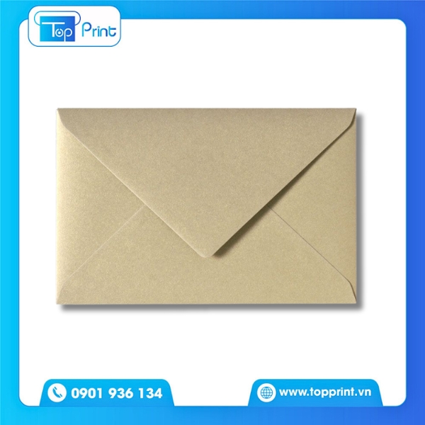 In bao thư giấy kraft cho quà tri ân