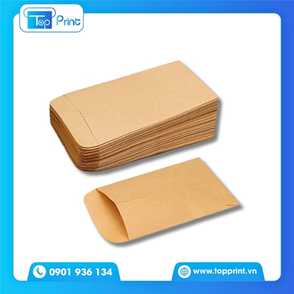 Bao thư kraft in HCM giá tốt