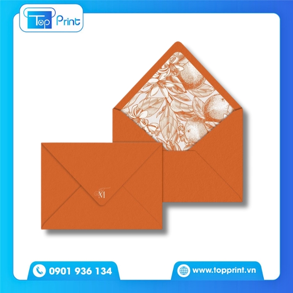 Mẫu bao thư cưới thiết kế độc quyền