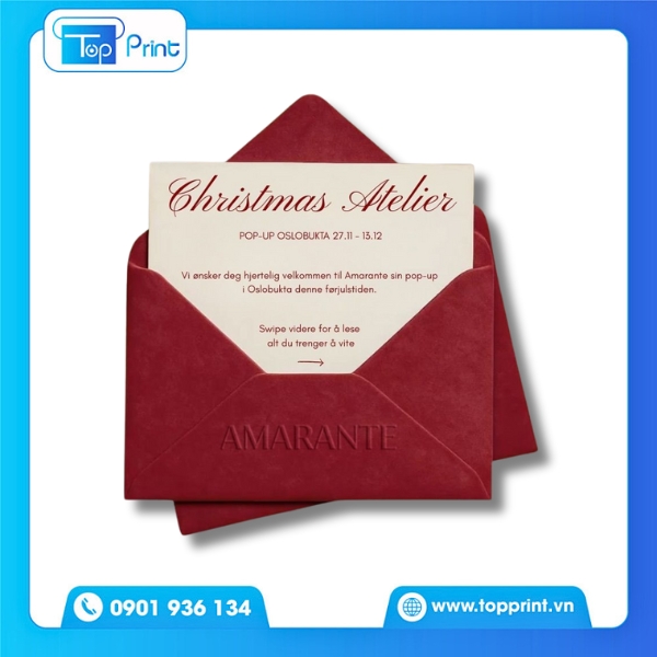 Bao thư thiệp cưới in tiết kiệm số lượng lớn