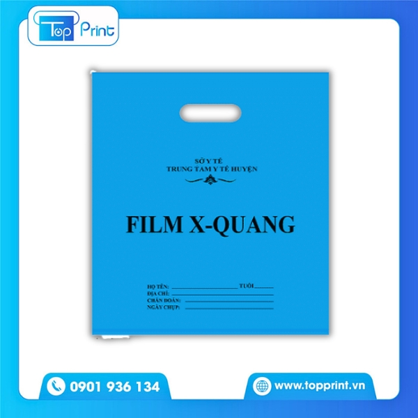 Mẫu bao thư X quang t&ocirc;ng xanh &ndash; trắng nổi bật