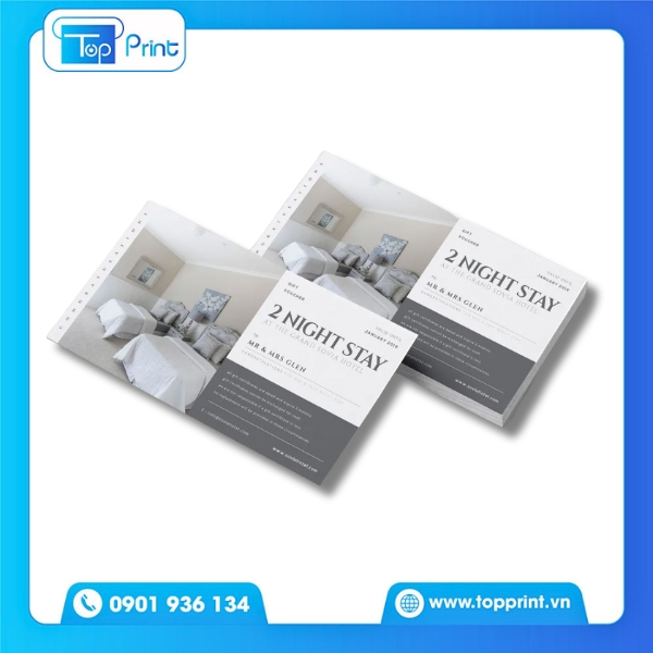 In Card Visit Hotel M&agrave;u Xanh Navy