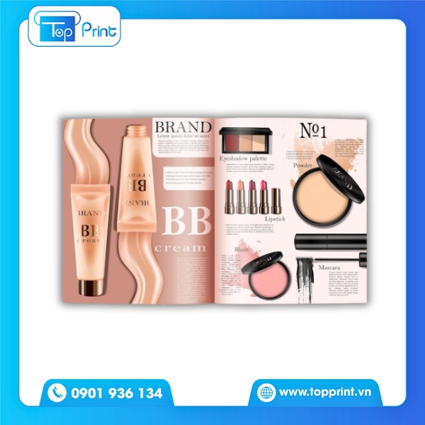 Mẫu catalogue sản phẩm spa và chăm sóc da