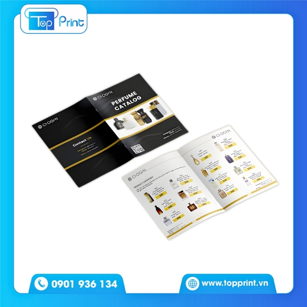 Mẫu catalogue sản phẩm trang sức sang trọng