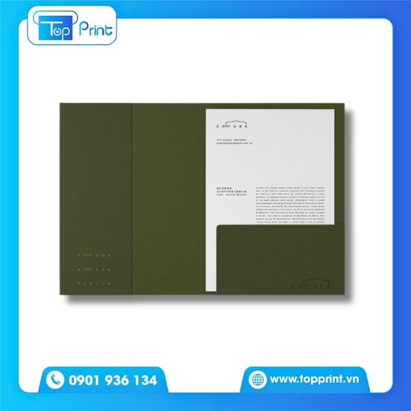 Mẫu Folder Thiết Kế Chuyên Nghiệp